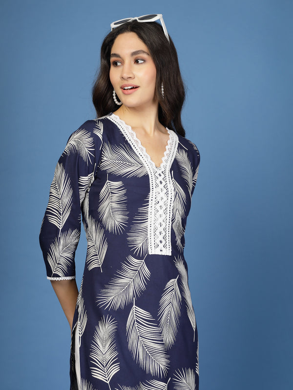 Women's Rayon Straight Kurta