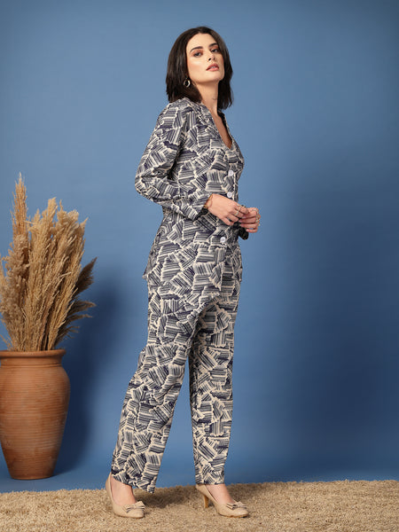Women’s Shirt Palazzos Co-ords Set