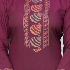 Women's Rayon Flared Kurta & Pants with Dupatta Set