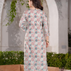 Women's Rayon Straight Kurta & Pants with Dupatta set