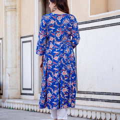 Women Floral Print Kurta Set