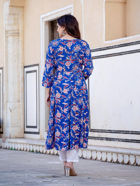 Women Floral Print Kurta Set
