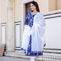 Women Floral Print Kurta Set