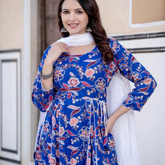 Women Floral Print Kurta Set