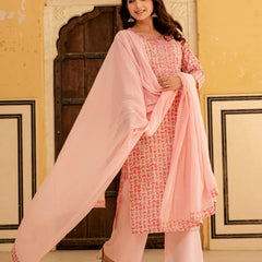 Women Floral Straight Kurta Set