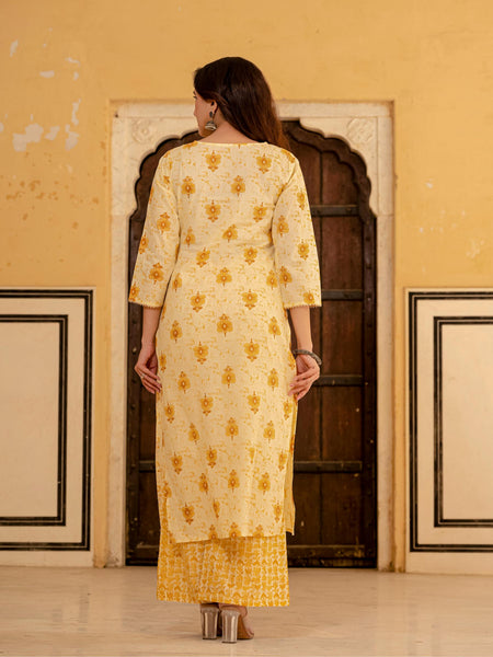 Women Floral Print Kurta Set