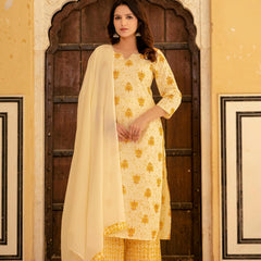 Women Floral Print Kurta Set