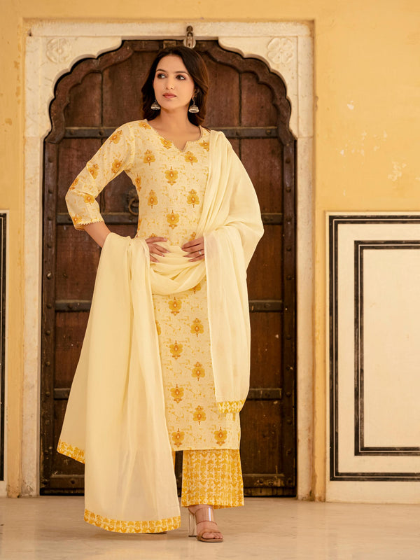 Women Floral Print Kurta Set