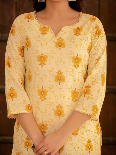 Women Floral Print Kurta Set