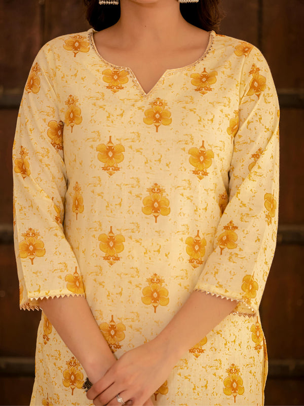 Women Floral Print Kurta Set