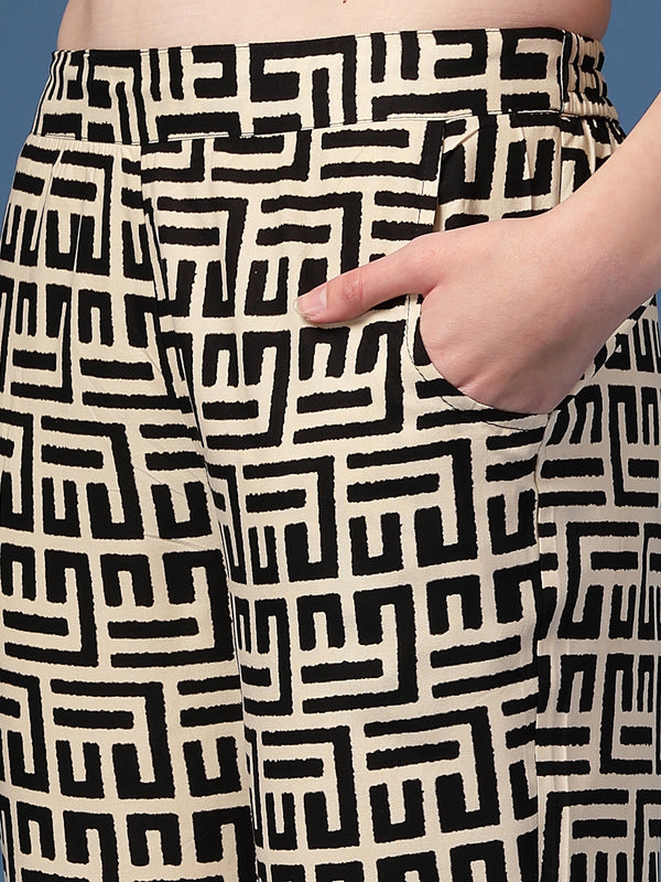 Women’s Geometric Co-Ord Set